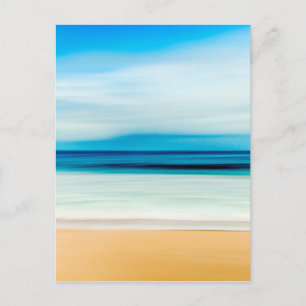 De prachtige het Ontspannen Zandige Horizon van de Briefkaart