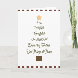 De prachtige, Kerstkaart van de Adviseur Feestdagen Kaart