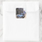 De prachtige klassieke Chevrolet gerestaureerd uit Vierkante Sticker (Tas)