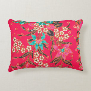 De prachtige kunst Maleisische en Indonesische Bat Accent Kussen