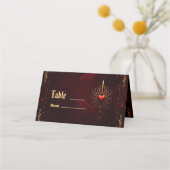 De prachtige kunst van de gotische elegantie. plaatskaartje (Voorkant)