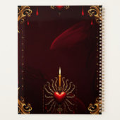 De prachtige kunst van de gotische elegantie. planner (Achterkant)