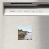 De prachtige kust van Newport Rhode Island Magneet (Insitu (Vaatwasser))