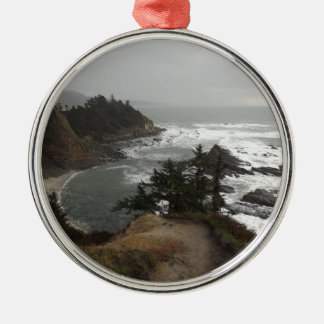 De prachtige kust van Oregon Metalen Ornament