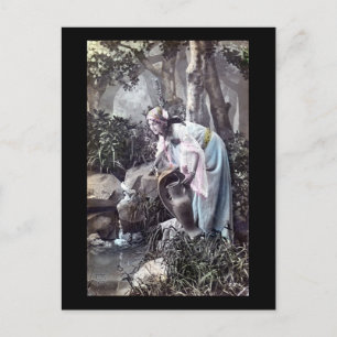 De prachtige Maiden Romantic French 1906 Briefkaart