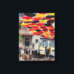 De prachtige paraplu's van Quebec City Canvas Afdruk<br><div class="desc">De prachtige paraplu's van Quebec City Canvas drukken de muur.</div>