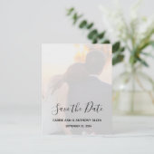 De prachtige Persoonlijke Foto bewaart de Datum (Staand voorkant)