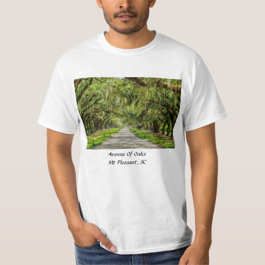 De prachtige plek van de eiken t-shirt (Voorkant)