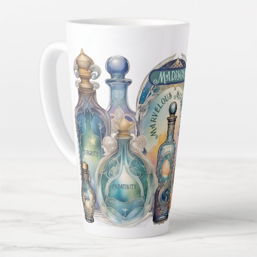 De prachtige Potion-Mixing Latte Mok (Linkerhoek)