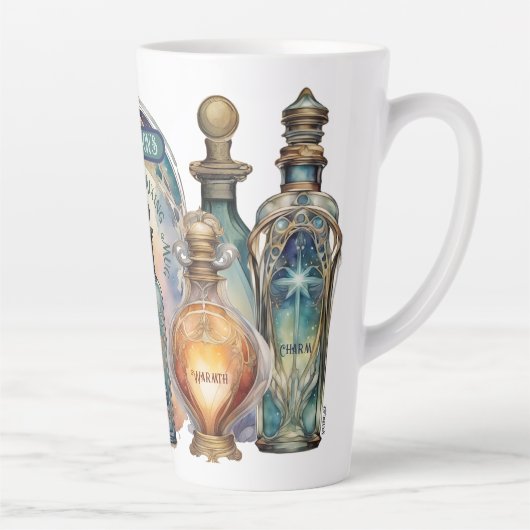 De prachtige Potion-Mixing Latte Mok (Rechts)