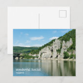 De prachtige Rocks. Bulgarije Briefkaart (Voorkant / Achterkant)