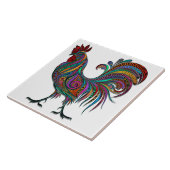 De prachtige Rooster Tegel Tegeltje (Zijkant)