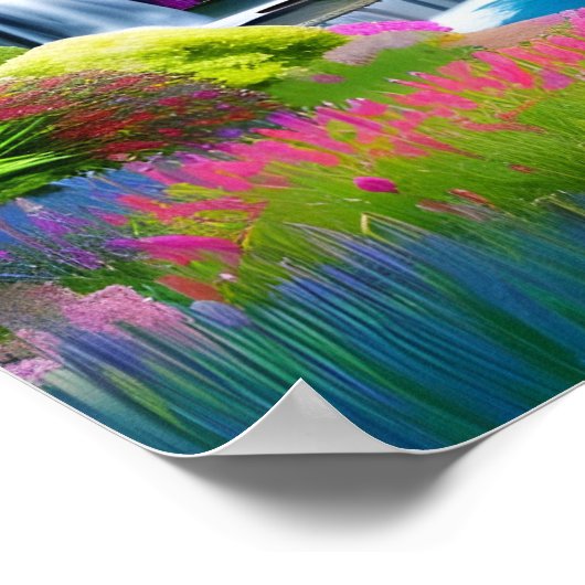 De prachtige schoonheid van de Natuur Poster (Hoek)