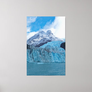 De prachtige Spegazzini-gletsjer in Patagonië Canvas Afdruk