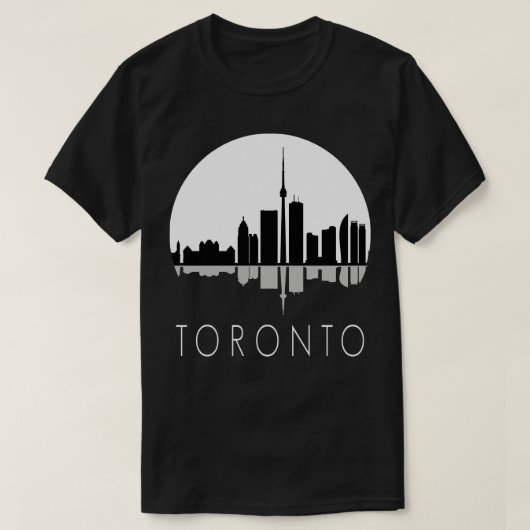 De prachtige stad Toronto Ontario Canada T-shirt (Design voorkant)