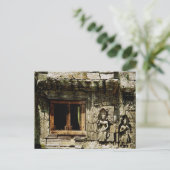 De prachtige tempel Angkor Wat Briefkaart (Staand voorkant)