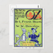 De prachtige Tovenaar van Oz — 1900 Briefkaart (Voorkant / Achterkant)