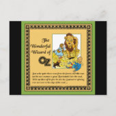 De prachtige Tovenaar van Oz Briefkaart (Voorkant)