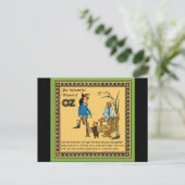 De prachtige Tovenaar van Oz Briefkaart (Staand voorkant)