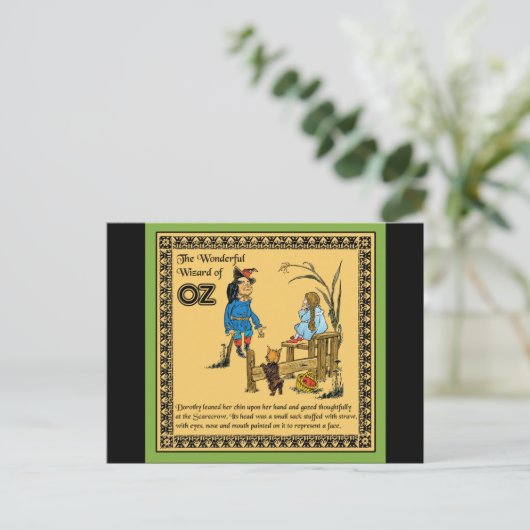 De prachtige Tovenaar van Oz Briefkaart (Staand voorkant)