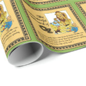 De prachtige Tovenaar van Oz Cadeaupapier (Rol Hoek)
