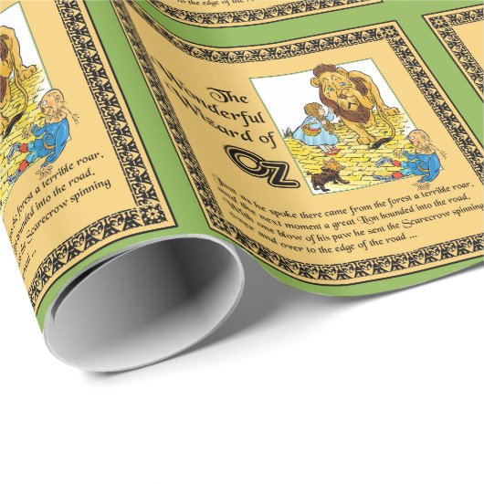 De prachtige Tovenaar van Oz Cadeaupapier (Rol Hoek)