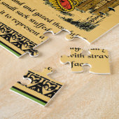 De prachtige Tovenaar van Oz Legpuzzel (Zijkant)