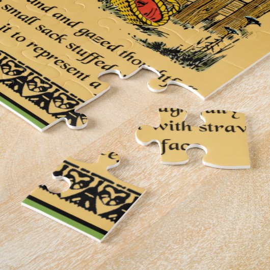 De prachtige Tovenaar van Oz Legpuzzel (Zijkant)