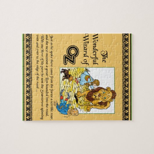 De prachtige Tovenaar van Oz Legpuzzel (Horizontaal)