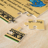 De prachtige Tovenaar van Oz Legpuzzel (Zijkant)