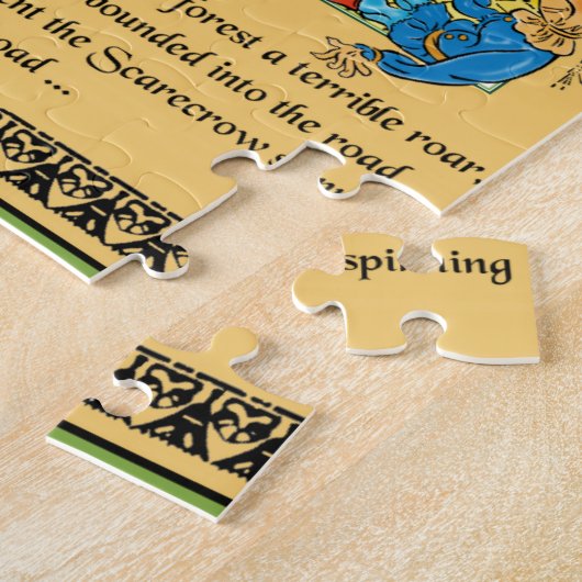 De prachtige Tovenaar van Oz Legpuzzel (Zijkant)