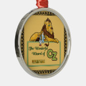 De prachtige Tovenaar van Oz Metalen Ornament (Rechts)