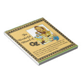 De prachtige Tovenaar van Oz Notitieblok (Schuin)