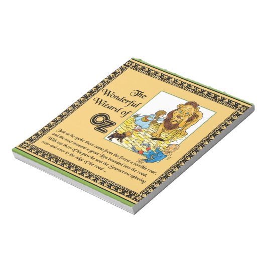 De prachtige Tovenaar van Oz Notitieblok (Linkerzijde)