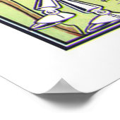 De prachtige Tovenaar van Oz Poster (Hoek)