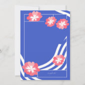 De prachtige Uitnodiging van de Partij van de Pool (Achterkant)