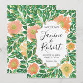 De prachtige Vloerzere Waterverf die sparen de Dat Kaart (Voorkant / Achterkant)