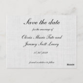 De prachtige Winterlaag van de Scene sparen de Dat Briefkaart (Achterkant)