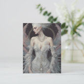 De prachtige zwaan prinses briefkaart (Staand voorkant)