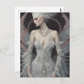 De prachtige zwaan prinses briefkaart (Voorkant / Achterkant)