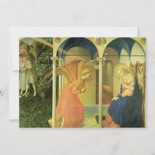 De Prado-aankondiging door Fra Angelico Kaart