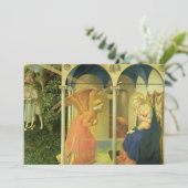 De Prado-aankondiging door Fra Angelico Kaart (Staand voorkant)