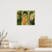 De Prado-aankondiging door Fra Angelico Poster (Keuken)