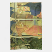 De Prado-aankondiging door Fra Angelico Theedoek (Verticaal)
