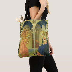 De Prado-aankondiging door Fra Angelico Tote Bag