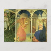 De Prado Annunciatie door Fra Angelico Briefkaart (Voorkant)