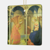 De Prado Annunciatie door Fra Angelico Keramisch Ornament (Links)