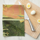 De Prado Annunciatie door Fra Angelico Theedoek (Quarter Fold)