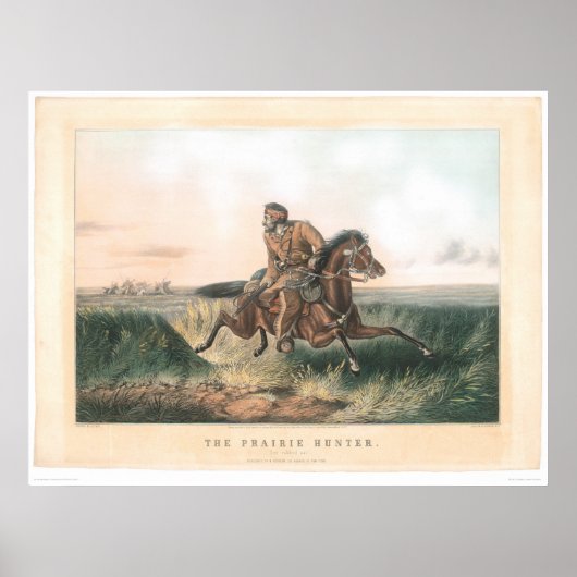 De Prairie Hunter: "One Rubbed Out!" (1364A) Poster (Voorkant)