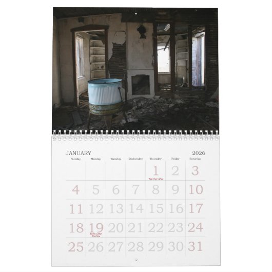 de prairie is vergeten kalender (Jan 2026)